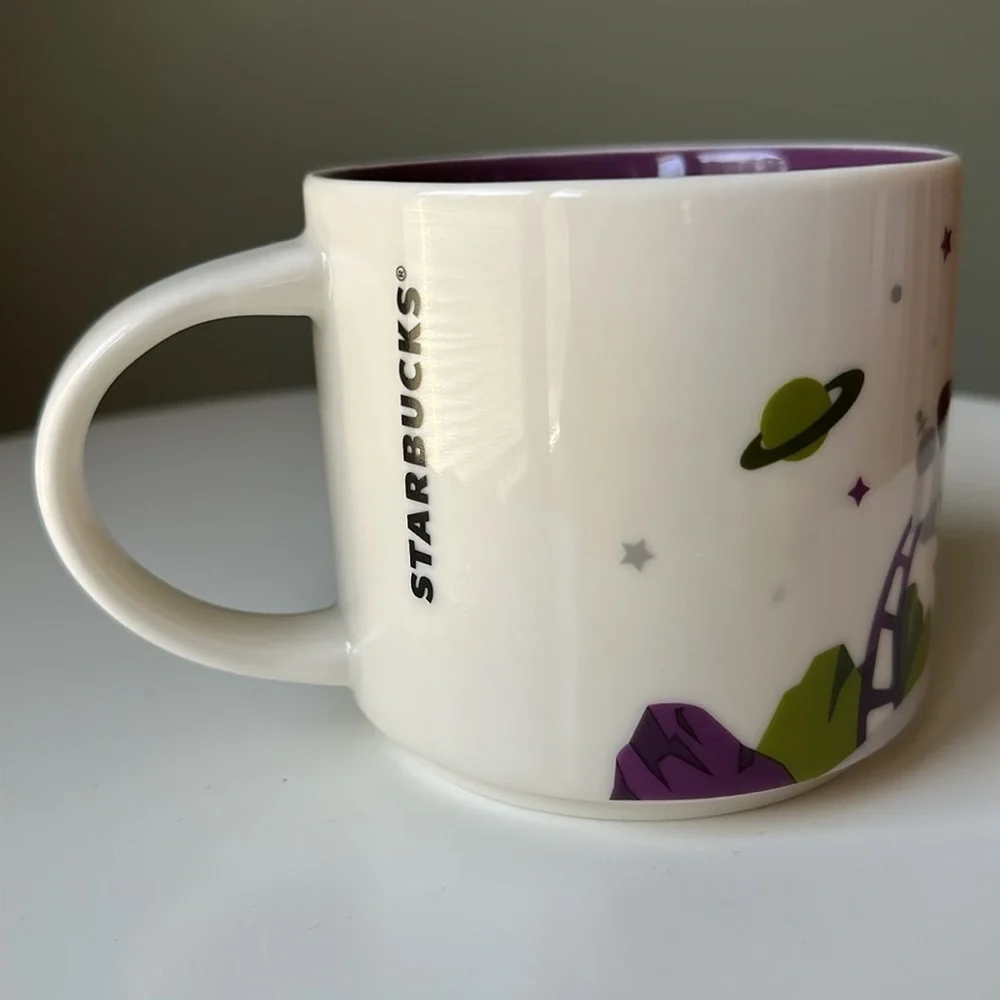 Starbucks X Disney Coffee Mug Magic Kingdom at Walt Disney World 14oz New No Box